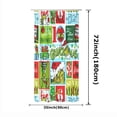 thumbnail image 3 of Grinch Decor Grinch Christmas Decorations Bathroom Grinch Christmas Decorations Non Slip Toilet Polyester Cover Mat Set Bathroom Shower Curtain, 3 of 3