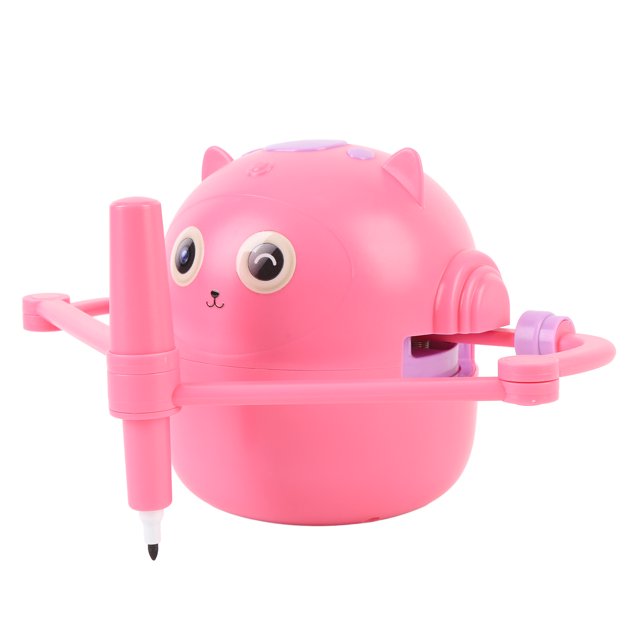 Interactive Educational Drawing Robot, Painting Learning Drawing Robot with 100 X Basic Cards, Art Artist Painting Learning, 2 X Pens, 12 X Watercolor Pens
