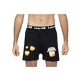 thumbnail image 2 of Lazy-Me Mens Funny Novelty Boxer Shorts, Black, Honey, Honey, Size: XL, Lazy Me, 2 of 4
