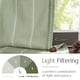 thumbnail image 5 of Cortinas de Cocina de Lino jinchan 91x91 cm Verde 2 Paneles, 5 of 8