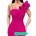 thumbnail image 3 of Vestido VFSHOW Maxi fruncido con volantes y una correa para el hombro para mujer, 3 of 6