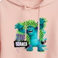 thumbnail image 3 of Monsters Inc. - Top Scarer  - Juniors Cropped Pullover Hoodie, 3 of 5