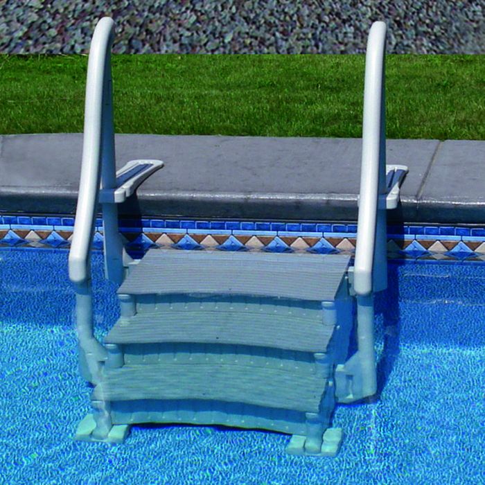 Confer Curve Step System for In-Ground Swimming Pools - Walmart.com