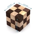thumbnail image 3 of Puzzle Cube Snake Classic Games BSIRI, tamaño M, diseño de madera, 3 of 9