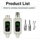 thumbnail image 5 of Convertidor de Micrófono Inalámbrico 2.4G, Transmisor UHF, Adaptador Receptor XLR para Micrófono Dinámico con Cable, 48 V, B, 5 of 5