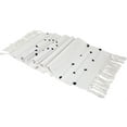 thumbnail image 2 of Fennco Styles Boho Chic Stitched Chevron Fringe 14 x 71 Inch Cotton Blend Table Runner, 2 of 4
