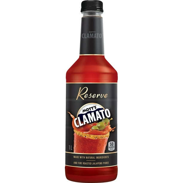 Mott's Clamato Reserve Caesar Cocktail Mix Walmart.ca
