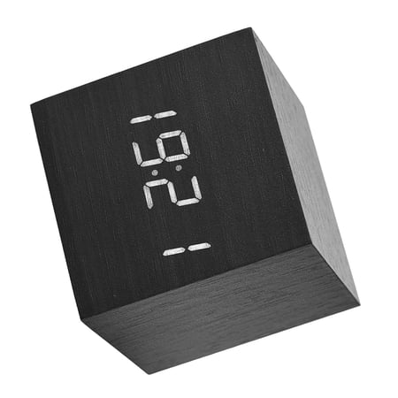 Google TV Google TV Wooden Electronic Alarm Clock with LED Display Temperature Voice Control for photo Google TV Google TV Wooden Electronic Alarm Clock with LED Display Temperature Voice Control for