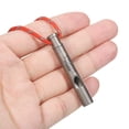 thumbnail image 4 of TOMSHOO Sifflet d'Urgence en Titane Ultraléger avec Cordon pour Survie en Plein Air Camping Randonnée Exploration, 4 of 8