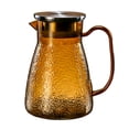 thumbnail image 1 of Stainless Steel Tea Kettle With Built In Strainer And Hammered Texture 1 L 1.5 L 1.8 L Capacity Clear Brown Gray Color Options, 1 of 6