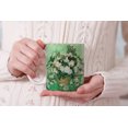 thumbnail image 7 of WIRESTER 11 Oz Ceramic Tea Cup Coffee Mug, Vase With Pink Roses By Vincent Van Gogh, 7 of 7