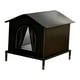 thumbnail image 4 of Casa para Gatos para Exteriores, Refugio para Gatos, Descanso Portátil, Accesorios únicos, Casa para Perros, Patas Elevadas para Exteriores, Granero E Largo 42cmx42cmx42cm, 4 of 8