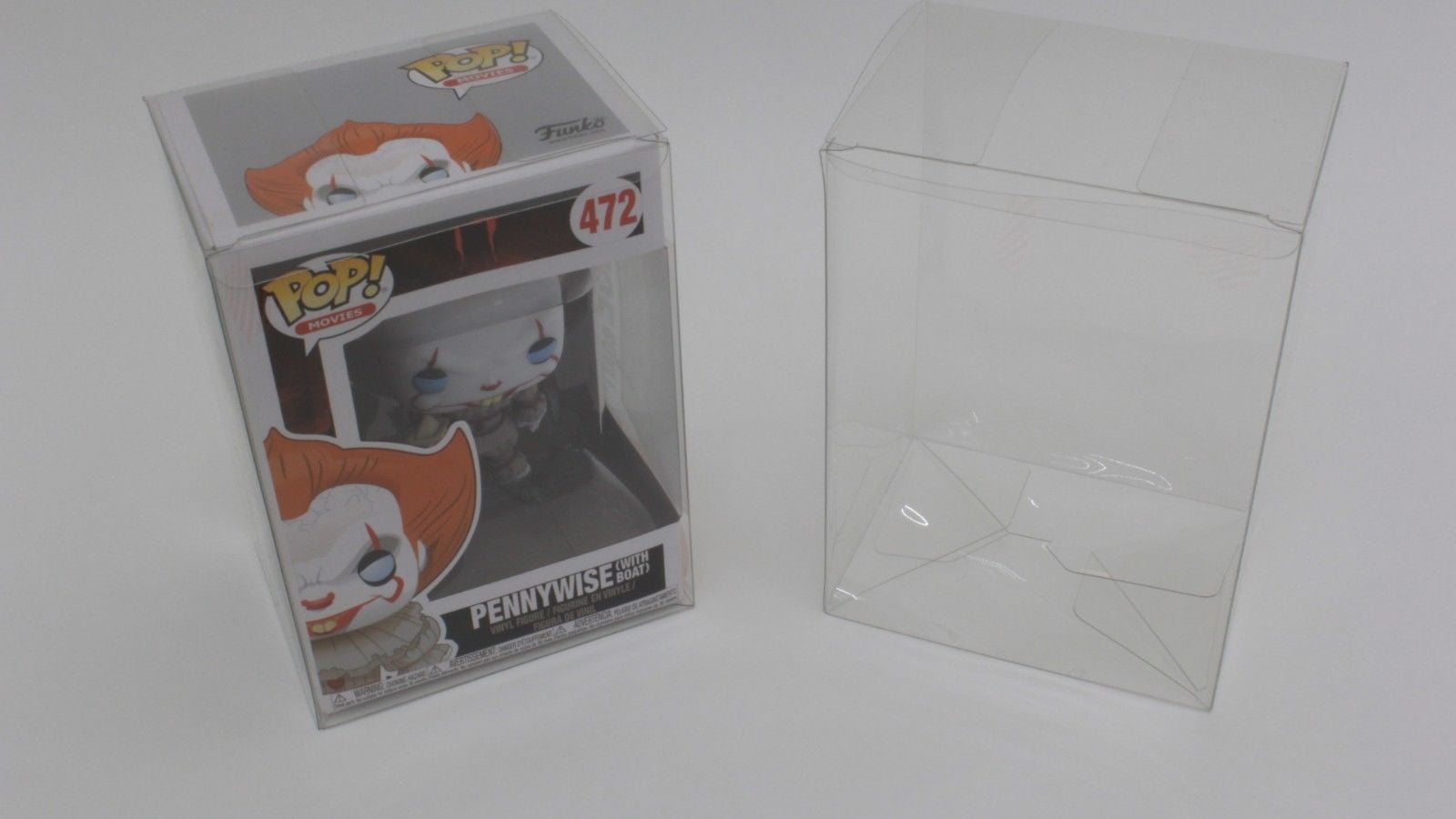 Extra Thick Heavy Duty Clear Plastic Protector Cases for Funko Pop 4