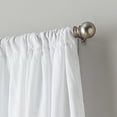 thumbnail image 3 of Panel de cortina Curtainworks con volantes, 100% poliéster, 3 of 6