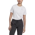 thumbnail image 1 of Reebok T-Shirt de Base en Jacquard pour Femmes, Blanc, Petit, 1 of 1