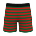 thumbnail image 5 of Print Underwear Holiday Themed Briefs Soft Comfortable Breathable Fabric All Day Support Stretch Fit Multipack Underwear For Festive Seasonal Design Men Brief Mens Briefs Small Men Red L, 5 of 5