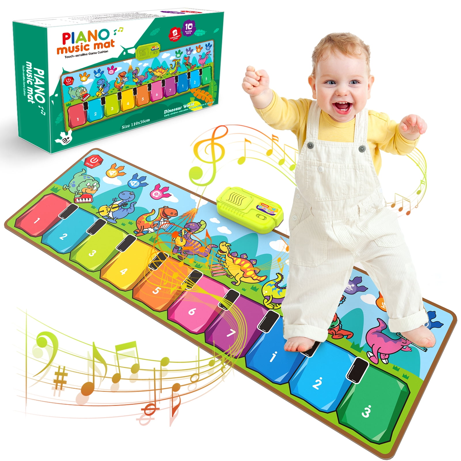 recite Folding Multifunctional Baby Musical Play Blanket Learning Blanket Educational Toys Pianos & Keyboards 