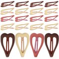 thumbnail image 2 of Shisuyan Barrettes Fer à Repasser Résine 20 Pcs 0.2X0.9X1.4In, 2 of 8