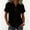 A Black, variant on Women's Linen Tops Peasant Blouses Cute Shirts Casual Cottagecore Summer T Shirt Loose Dressy Casual Blouses Lace Top Plus Size Tops Blouses for Women Trendy B Green Xxl
