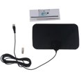 thumbnail image 1 of Alta Ganancia Hd Tv Dtv Box Antena De Tv Digital Enchufe De La Ue 50 Millas Booster Activo Interior Antena Hd Diseño Plano 25Db sonducket EL012271-00, 1 of 6