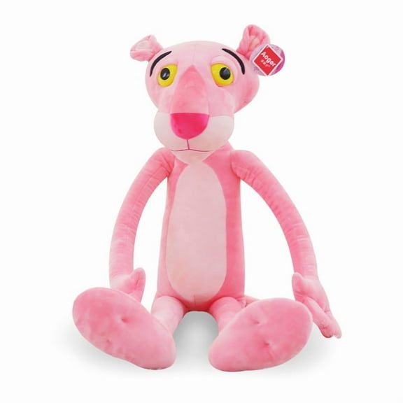 23.6-Inch Giant Pink-Panther Stuffed Plush Toy (Unclothed)