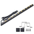 thumbnail image 1 of Tira de alimentación resistente de 10 tomas, protector contra sobretensiones, cable de extensión largo de metal de 6 pies, certificado SGS, negro (1000J)..., 1 of 5