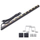 thumbnail image 1 of Tira de alimentación resistente de 10 tomas, protector contra sobretensiones, cable de extensión largo de metal de 6 pies, certificado SGS, negro (1000J)..., 1 of 5