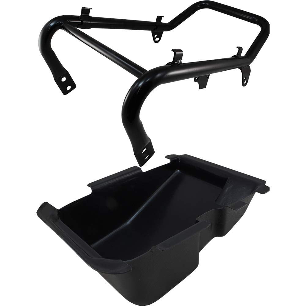 2003-2019 Honda Ruckus Zoomer NPS50 Gloss White Lowering Seat Frame and Under Seat Storage Container 
