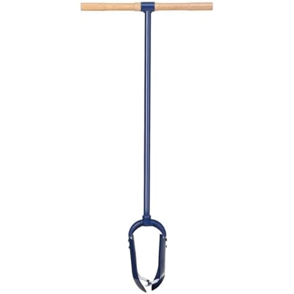 Hand Auger Post Hole Digger 6"x 46" with Non-Slip Hardwood T Handle Adjustable Industrial Auger Large Garden Auger Drill for Fence Post Installation Planting Trees Digging$$Garden & Patio