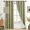 Linen Sage, variant on JIANCOL Warm Natural Taupe Linen Curtains 100% Blackout 84 Inches Long Grommet Room Darkening Window Treatment Drapes 2 Panels with White Liner for Living Room 52"x84"