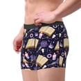 thumbnail image 2 of Yiaed Lavender Flowers Print Men's Soft Cotton Boxer Shorts Breathable Boxers Underwear Moisture-Wicking Underwear Stretch Boxer Briefs for Man-XX-Large, 2 of 5