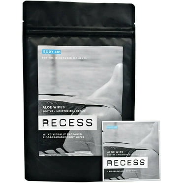 Recess Body 301: Aloe Wipes 1 ea