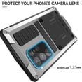 thumbnail image 4 of Funda de teléfono FunnyWin Metal Heavy Duty para Samsung Galaxy S25 Ultra Silver, 4 of 9