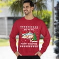 thumbnail image 3 of Christmas Sweatshirt, Merry Fishmas Funny Fishing Christmas Sweatshirt, Unique Fisherman & Outdoorsman Gift for Men and Women, 3 of 5