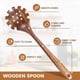 thumbnail image 4 of Juego de 10 Cucharas de Madera para Cocinar, de Teca , Agarre Cómodo, Ligeras y Duraderas, Fáciles de Limpiar., 4 of 9