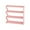 Pink, variant on Qocolhg Z-Shaped 4 Tier Free Standing Stainless Steel Shoe Rack for Closet Holds 8 Pairs Shoe Organizer Stackable Shoe Storage Shelf for Entryway, Closet, Garage, Bedroom, Cloakroom, Blue