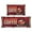 Café Vintage Rouge, variante sur Tapis de Cuisine Vintage pour Chef, Lavables, Antidérapants, Absorbants, Ensemble de 2 pour Évier, Imperméables, pour Buanderie, Tapis de Cuisine 17.7x24+17.7x48 Pouces