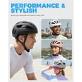 thumbnail image 4 of VICTGOAL Road Bike Helmet Adults Men Women Lightweight Adjustable Fit Breathable Bicycle Helmets for MTB Cycling Ebike Scooter, 4 of 7