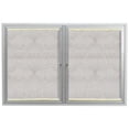 thumbnail image 2 of AARCO Products LODCC3660RBA Indoor-Outdoor Enclosed Aluminum Bulletin Board With LED Lighting, 2 of 4