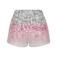 thumbnail image 4 of AXXD Women Shorts Pink Summer (Not Positioned) Printed Multi Pocket Lace Up Shorts Mother's Day, 4 of 4