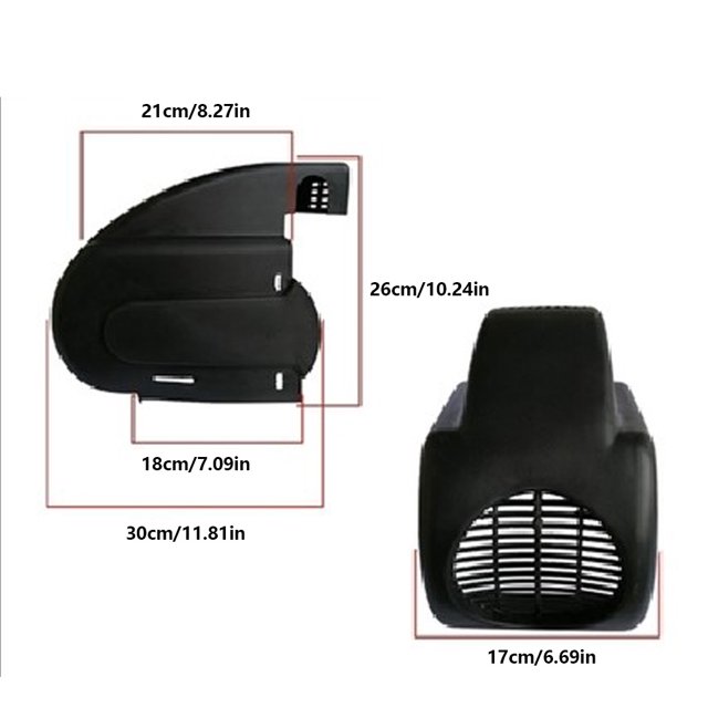 Durable Engineering Plastic Air Compressor Accessory, Accurate Size Shell, for Air Compressors Direction Connection Replacement Industry