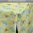 thumbnail image 4 of Floral Dog Crate Cover, Continuous Innocent Echinacea Hand Drawn Sketch, Easy to Use Pet Kennel Cover Small Dogs Puppies Kittens, 7 Sizes, Pastel Yellow Pale Blue, by Ambesonne, 4 of 6