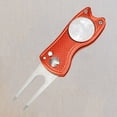 thumbnail image 4 of Herramienta de Metal Sunnimix Golf Divot con botón y marcador de bola rojo, 4 of 8