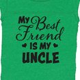 thumbnail image 4 of Inktastic My Best Friend is My Uncle with Hearts Boys or Girls Baby Bodysuit, 4 of 5