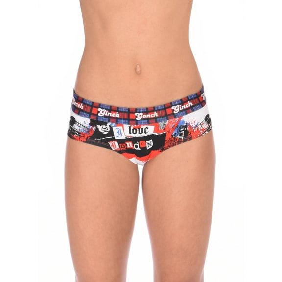 Ginch Gonch Women's I Love London Gogo Medium White