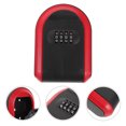 thumbnail image 2 of MOVTOTOP Outdoor Wall Mount Key Lock Box for Spare Keys Key Storage Safe Holder, 2 of 8