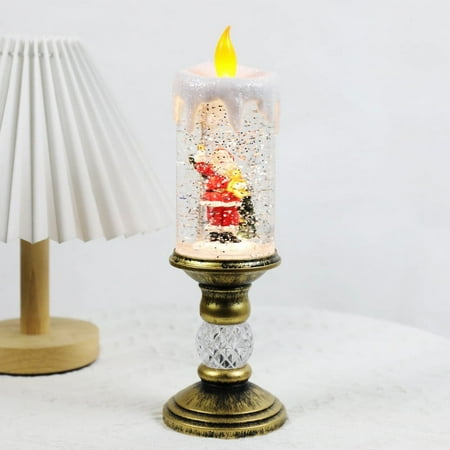 

DiHuiDian Christmas Decorations Candle Lights Christmas Crystal Lights Music Box Children s Birthday Christmas Gifts Holiday Decoration Candle