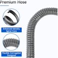 thumbnail image 4 of Bamboohart 10 Ft Universal Washing Machine Drain Hose Extension &amp; 10 Ft Washing Machine Drain Hose, 4 of 8