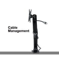 thumbnail image 4 of Gas Spring Desk Mount Monitor Stand Fits 17-27" Monitors, 4 of 16