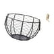 thumbnail image 5 of Cesta de huevos,Cesta multiusos para huevos,cesta tejida de alambre de hierro,Cesta de almacenamiento de alambre para huevos Cesta de almacenamiento portátil,Gancho de pared plegable,Ganchos, 5 of 8
